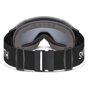 Smith I/O MAG XL Goggles (Large Fit) - Black Chromapop Sun Green Mirror Goggles Smith 