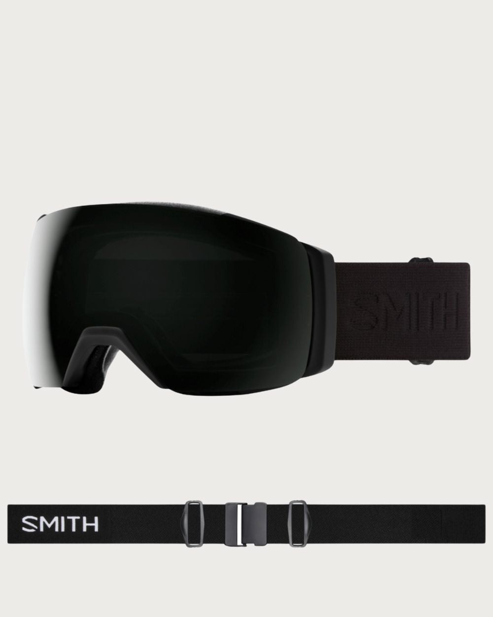 Smith I/O MAG XL Goggles (Large Fit) - Blackout ChromaPop Sun Black Mirror Goggles Smith 