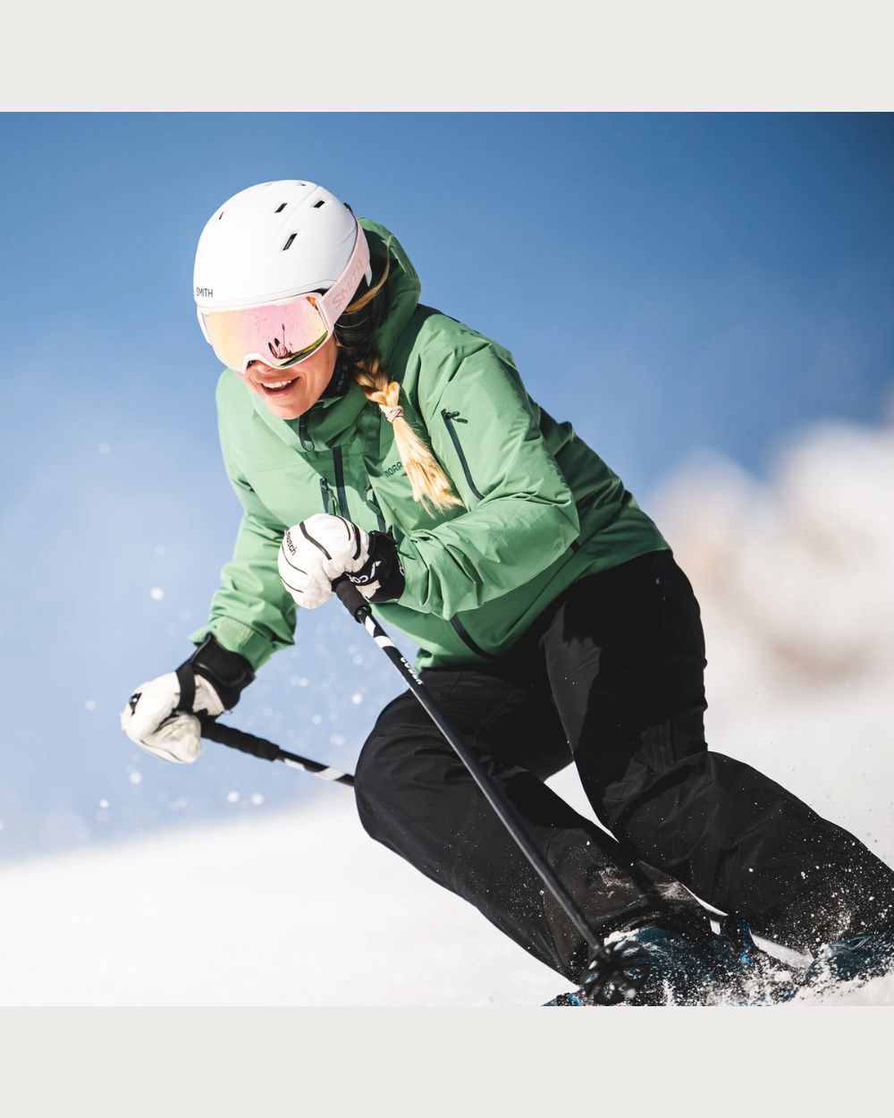 Smith Preview Goggle - Carnation Chromapop Everyday Rose Mirror Goggles Smith 