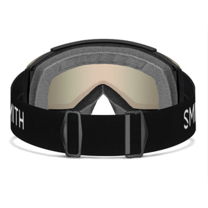 Smith Squad Goggles (Medium Fit) - Black ChromaPop Pro Photochromic Red Mirror Goggles Smith 