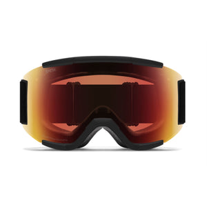 Smith Squad Goggles (Medium Fit) - Black ChromaPop Pro Photochromic Red Mirror Goggles Smith 