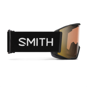 Smith Squad MAG Goggles (Medium Fit) - Black ChromaPop Pro Photochromic Gold Mirror Goggles Smith 