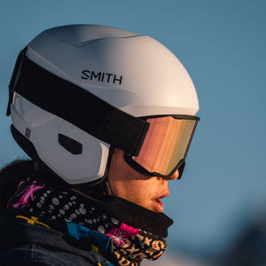 Smith Squad MAG Goggles (Medium Fit) - Black ChromaPop Rose Gold Mirror Goggles Smith 