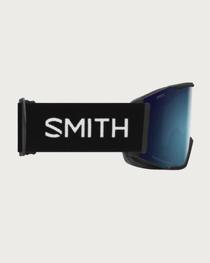 Smith Squad MAG Goggles (Medium Fit) - Black ChromaPop Sun Blue Mirror Goggles Smith 