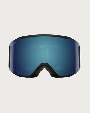 Smith Squad MAG Goggles (Medium Fit) - Black ChromaPop Sun Blue Mirror Goggles Smith 