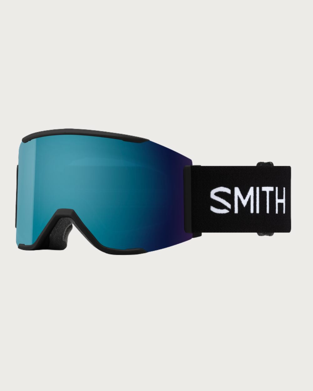 Smith Squad MAG Goggles (Medium Fit) - Black ChromaPop Sun Blue Mirror Goggles Smith 