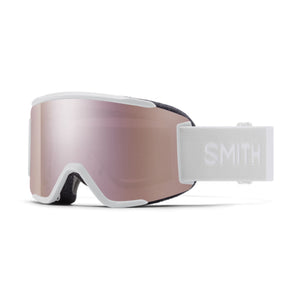 Smith Squad S Goggle (Small Fit) - White Vapour Rose Gold Mirror