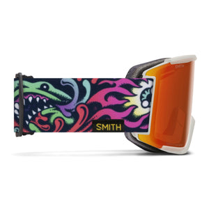 Smith Squad XL (Large Fit) - Artist Series Tall Boy ChromaPop Everyday Red Mirror Goggles Smith 