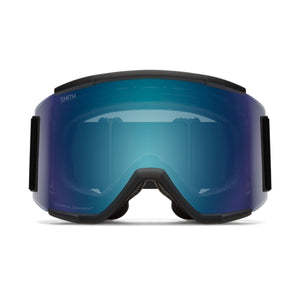 Smith Squad XL (Large Fit) Goggles - Black ChromaPop Everyday Blue Mirror