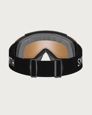 Smith Squad XL (Large Fit) Goggles - Black ChromaPop Pro Photochromic Blue Mirror Goggles Smith 