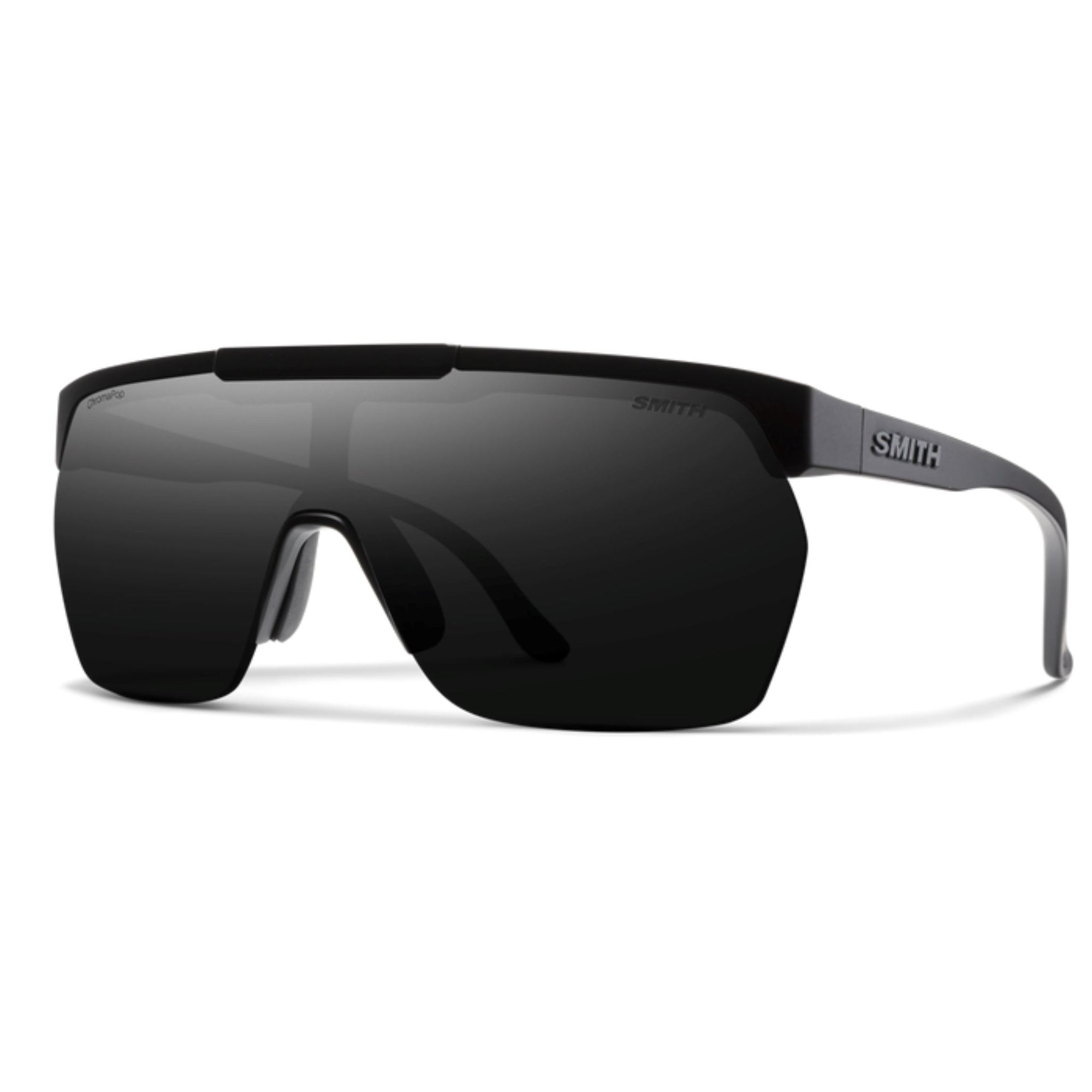 Smith XC ChromaPop Sunglasses - Matte Black w. Black Lens Sunglasses Smith 