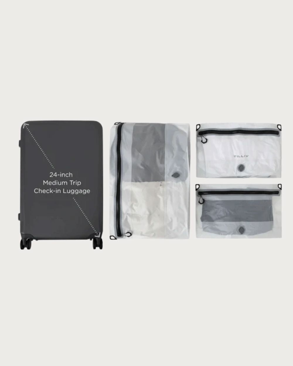 Tilliv Compak Vaccum Pack - Large Luggage Tilliv 