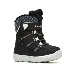 Toddler Kamik Stance Waterproof Boots - Black Footwear Kamik US6 / 13.4cm 