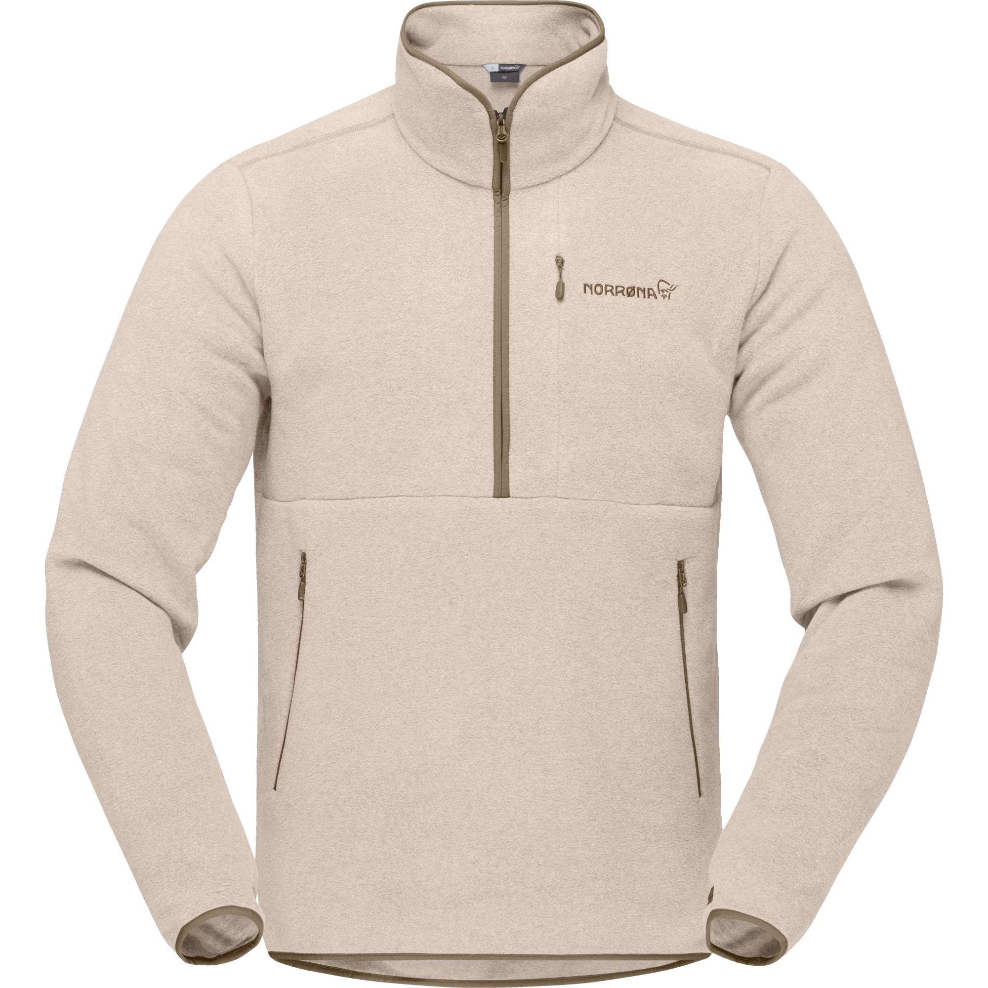 Unisex Norrøna Femund Warm2 Halfzip - Pure Cashmere