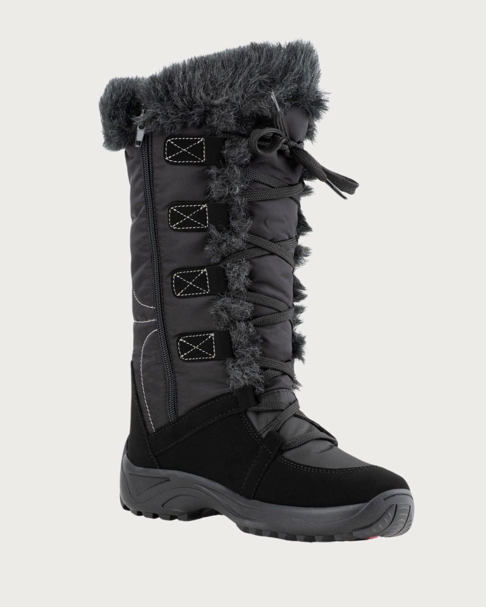 Womens Attiba Venice Zip Apres Snow Boot Footwear Attiba 