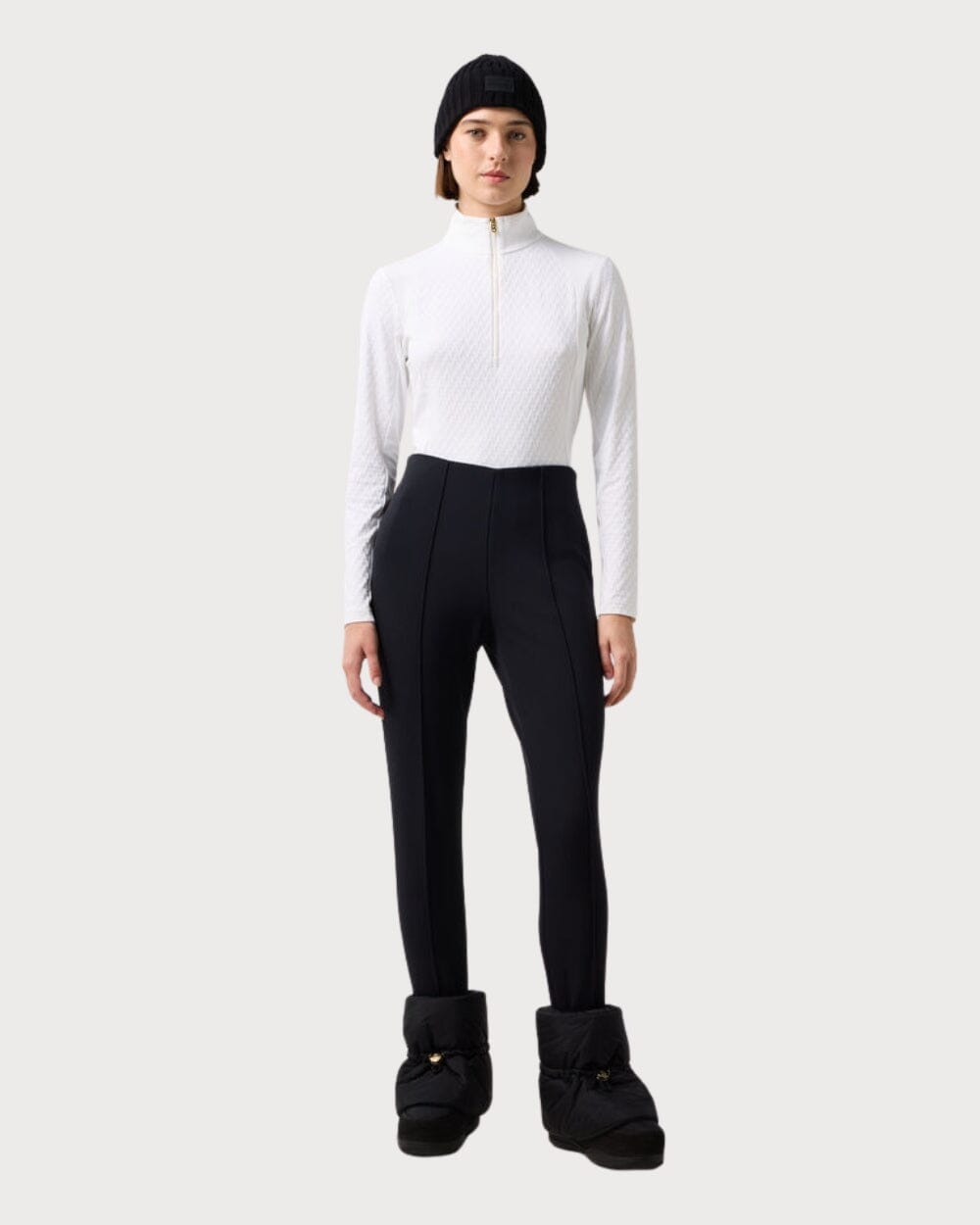 Womens Bogner Claya First Layer - Off White Thermals Bogner 