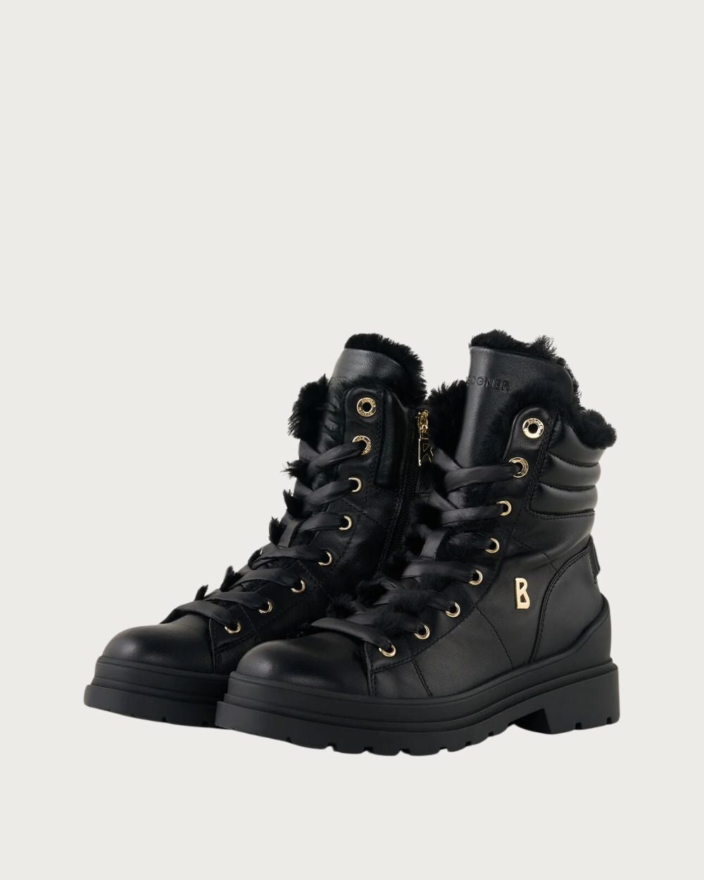 Womens Bogner St Moritz Boots- Black Footwear Bogner 