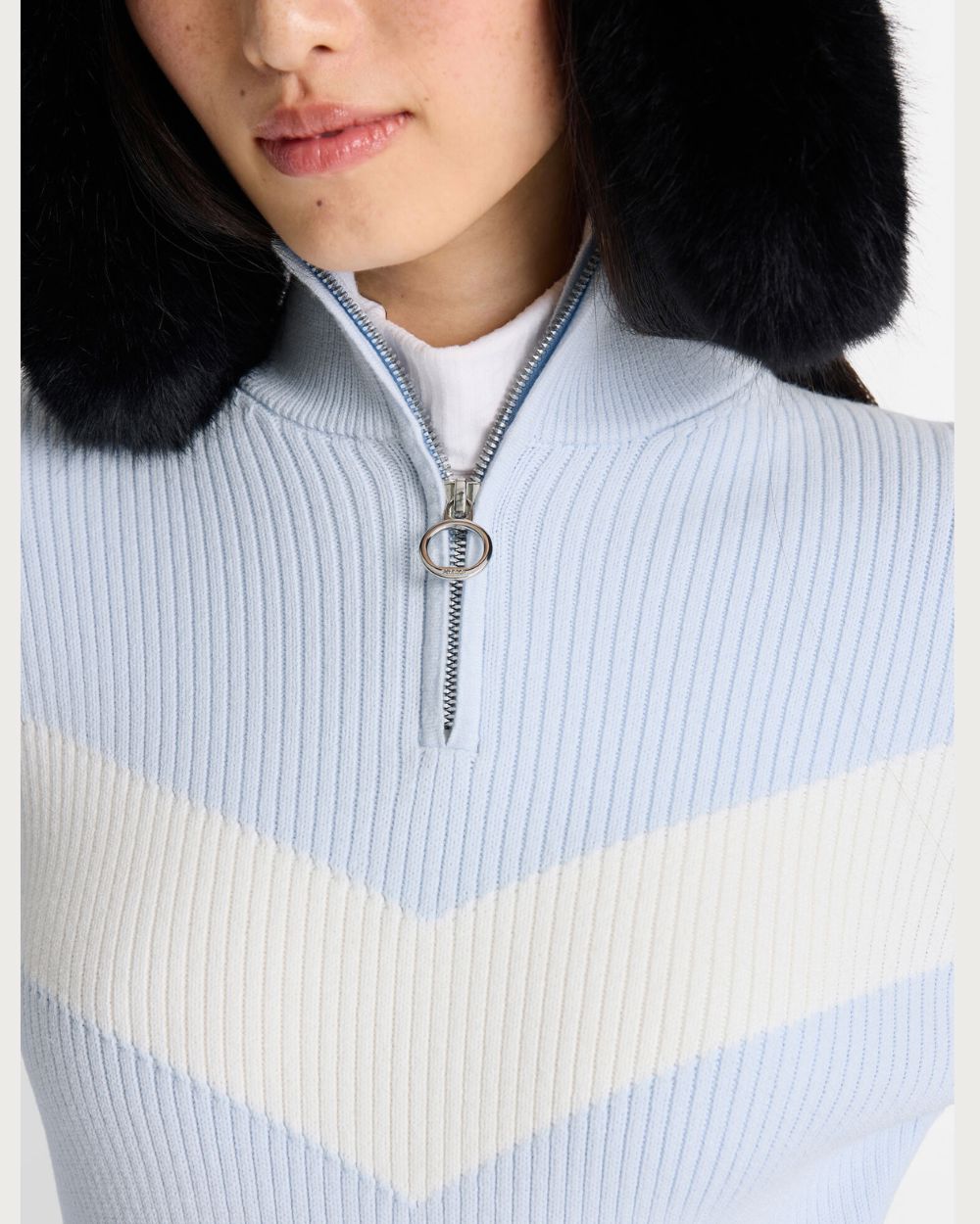Womens Fusalp Andromede Midlayer - Light Nuage/Neige Unclassified Fusalp 