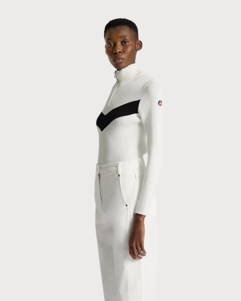 Womens Fusalp Andromede Midlayer - Neige/Noir Unclassified Fusalp 