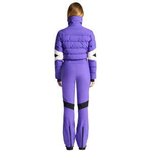 Womens Fusalp Clarisse Ski Suit - Ultravoilet / Noir One Piece Suits Fusalp 