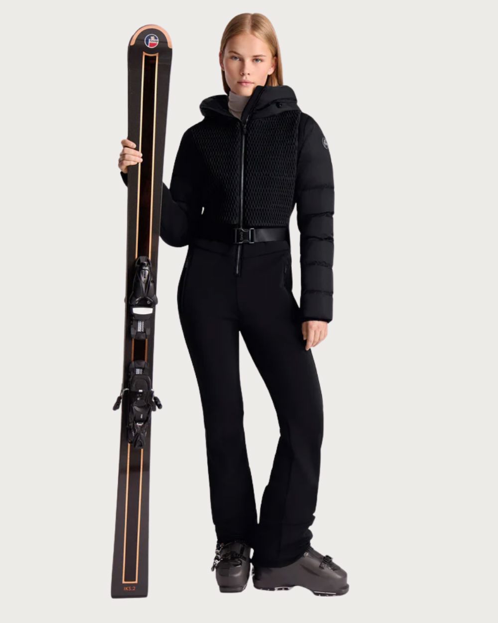 Womens Fusalp Marie Ski Suit - Noir One Piece Suits Fusalp 