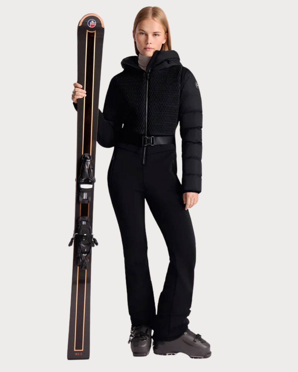 Womens Fusalp Marie Ski Suit - Noir One Piece Suits Fusalp 