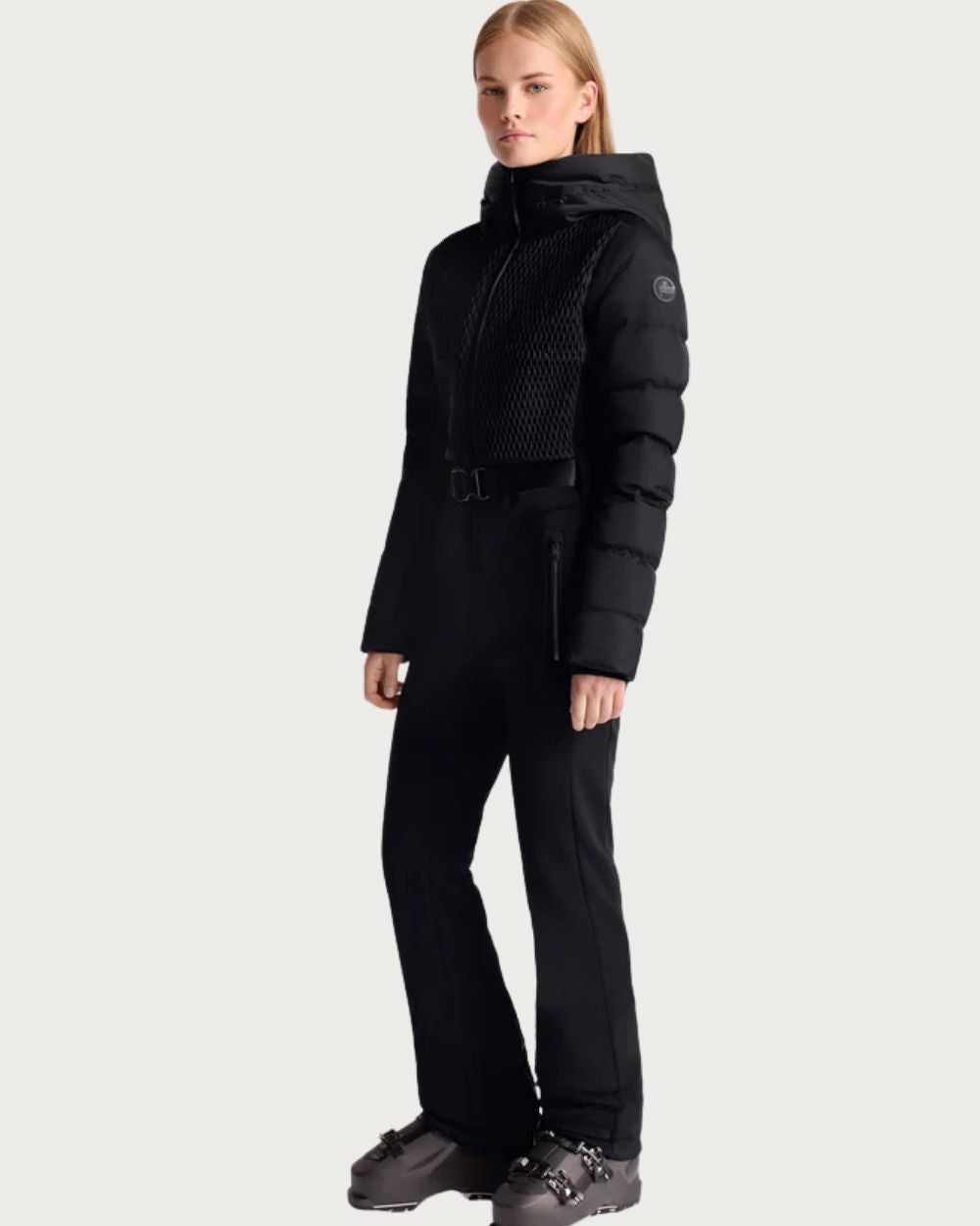 Womens Fusalp Marie Ski Suit - Noir One Piece Suits Fusalp 