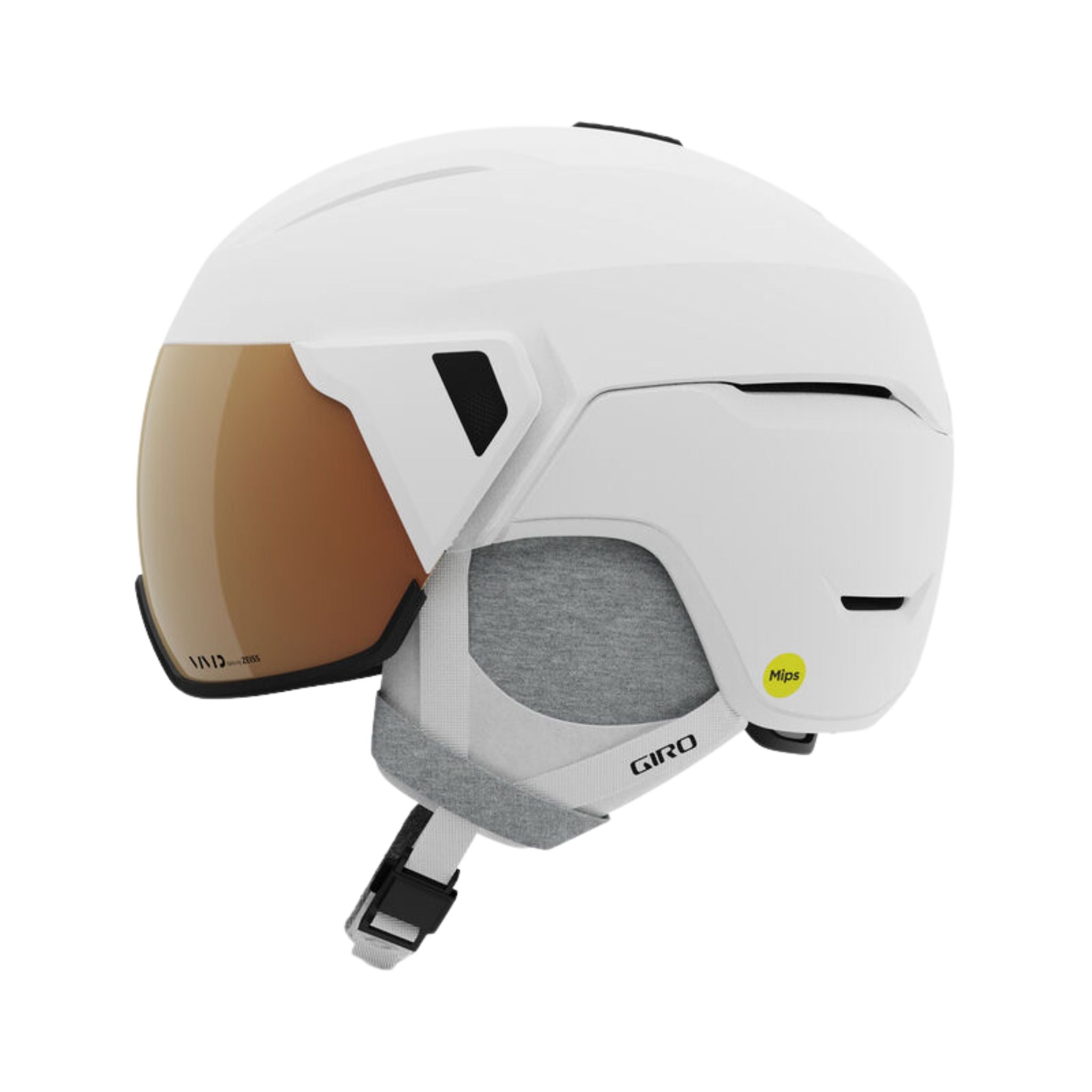 Womens Giro Aria MIPS Helmet - Matte White Vivid Copper Lens Helmets Giro 