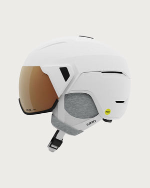 Womens Giro Aria MIPS Helmet - Matte White Vivid Copper Lens Helmets Giro 