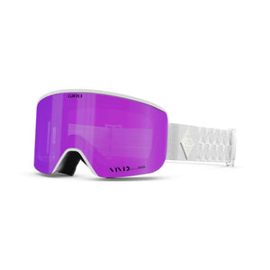 Womens Giro Ella (Medium Fit) Goggles - White Bliss Vivid Pink Goggles Giro 