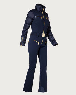 Womens Goldbergh Arselle Ski Suit - French Blue One Piece Suits Goldbergh 36 INTL / 8 AU 