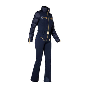 Womens Goldbergh Arselle Ski Suit - French Blue One Piece Suits Goldbergh 