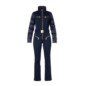 Womens Goldbergh Arselle Ski Suit - French Blue One Piece Suits Goldbergh 