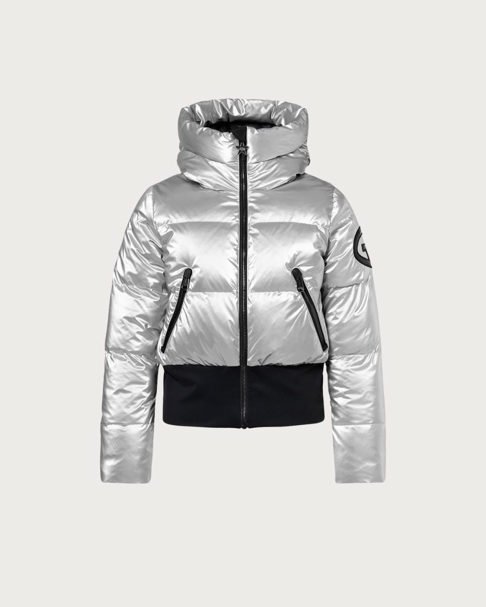 Womens Goldbergh Bombardino Jacket - Silver Jackets Goldbergh 