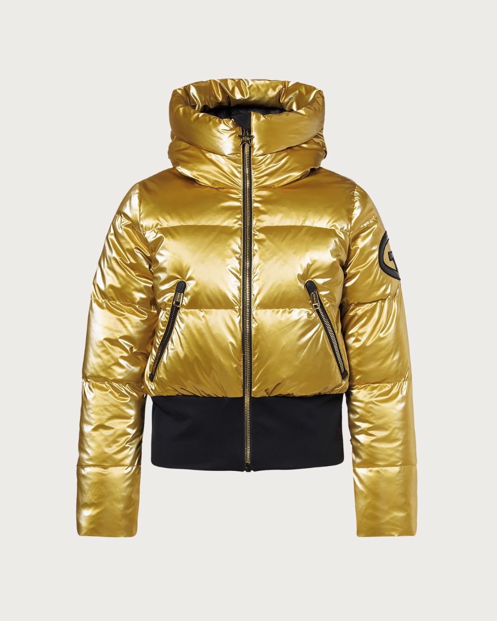 Womens Goldbergh Bombardino Ski Jacket - Rich Gold Jackets Goldbergh 36 INTL / 8 AU 
