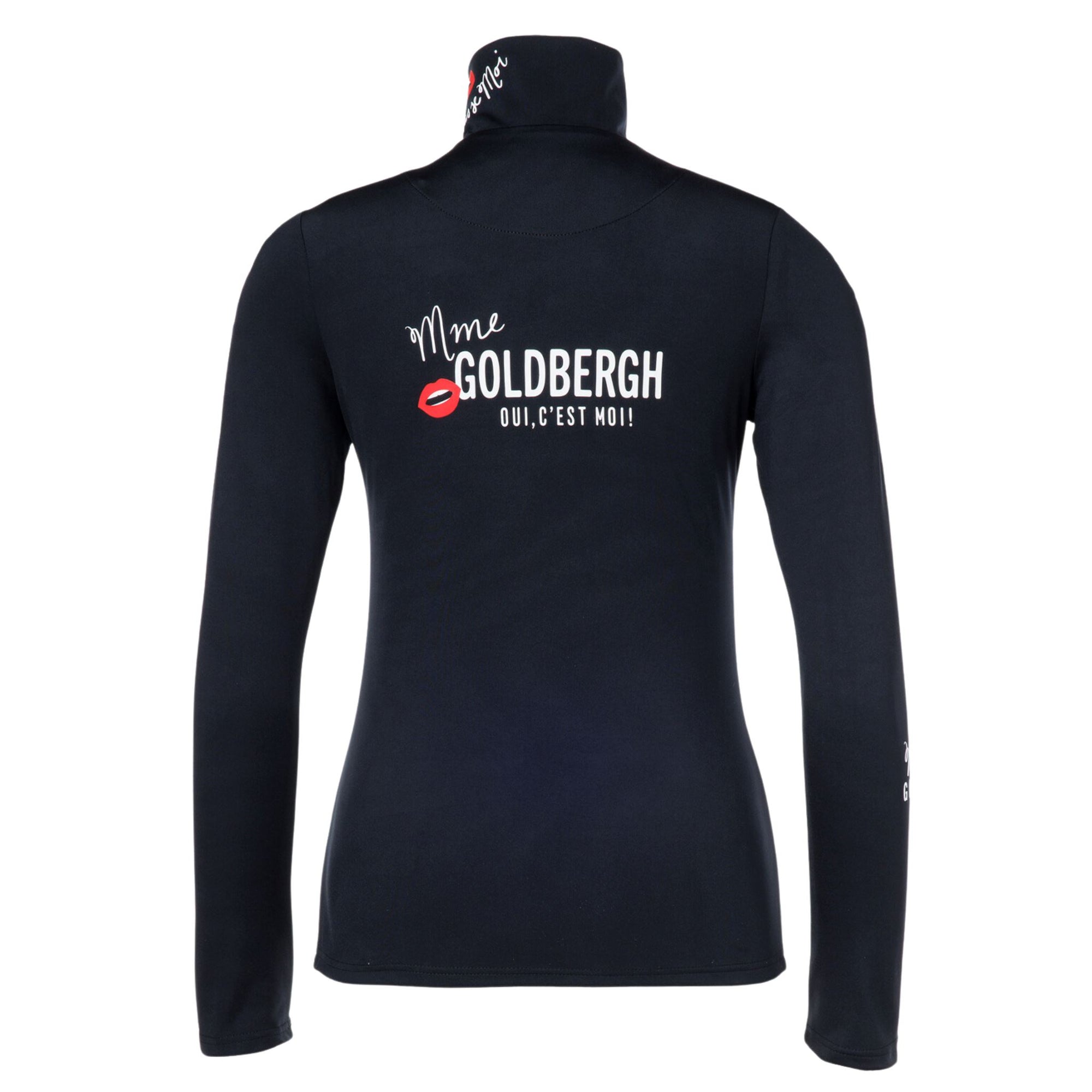 Womens Goldbergh Copine Ski Pully Long Sleeve - Black Thermals Goldbergh XS INTL / 6 AU 