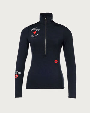 Womens Goldbergh Copine Ski Pully Long Sleeve - Black Thermals Goldbergh XS INTL / 6 AU 