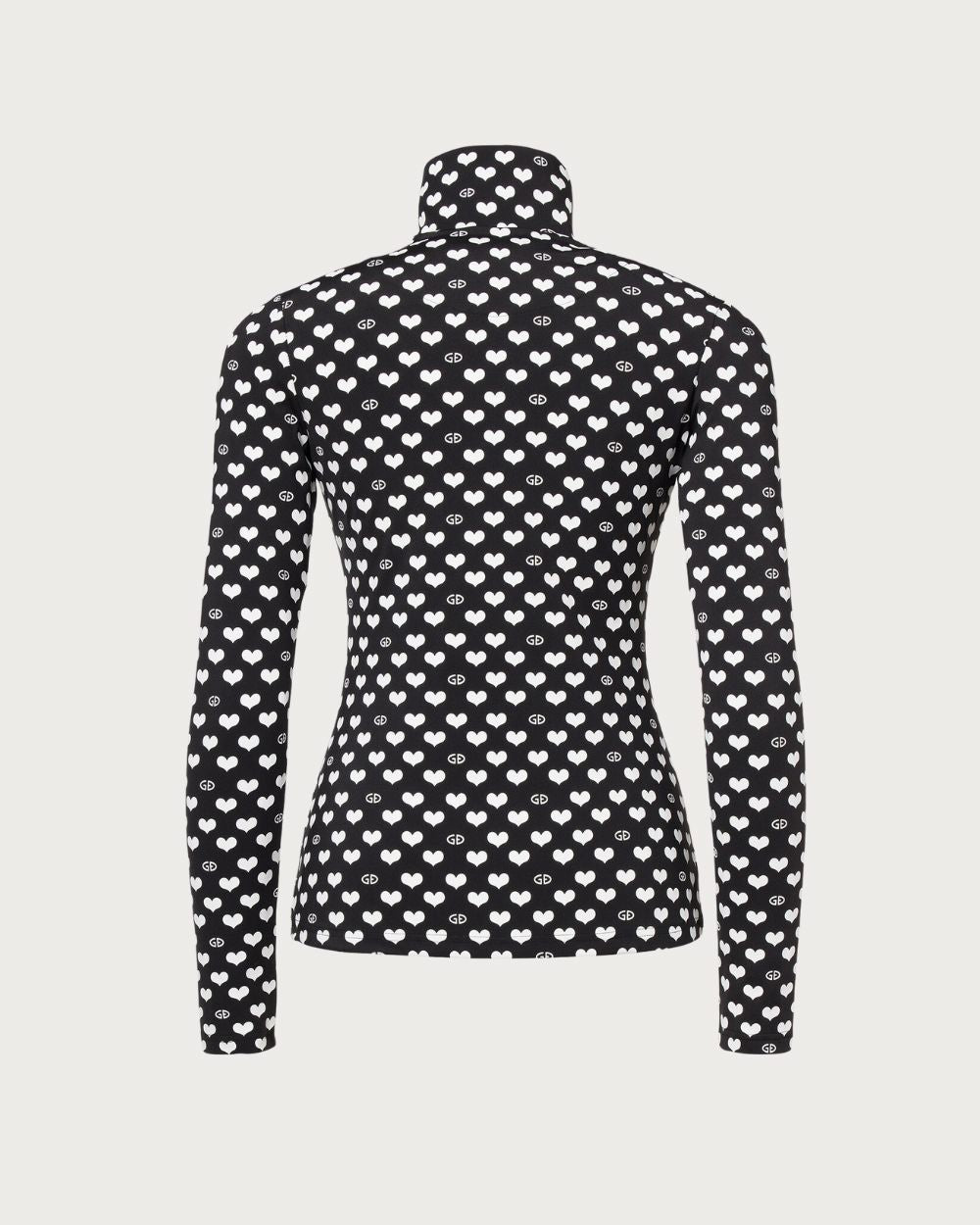 Womens Goldbergh Cuori Ski Pully - Black Thermals Goldbergh 