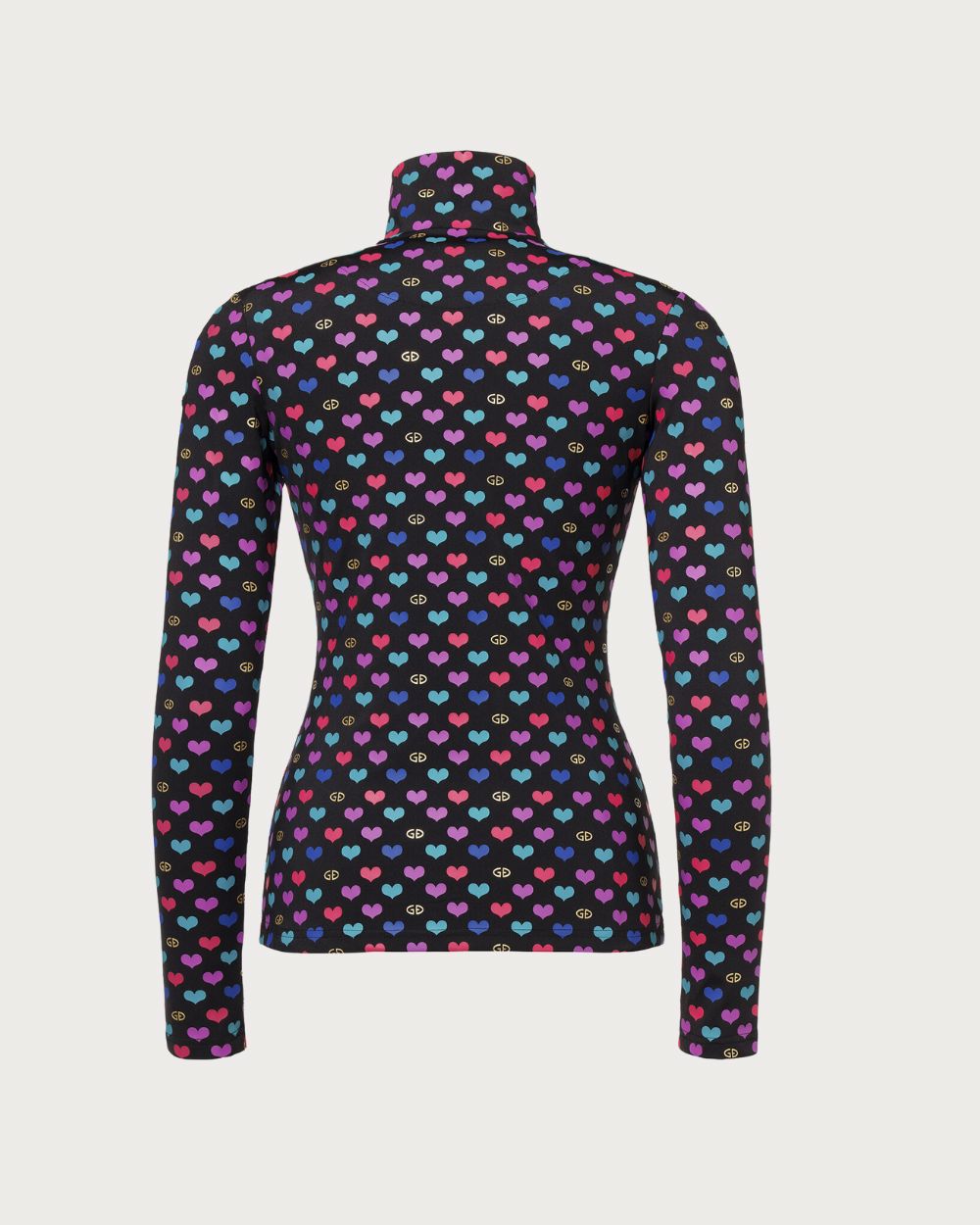 Womens Goldbergh Cuori Ski Pully - Maschera Thermals Goldbergh 