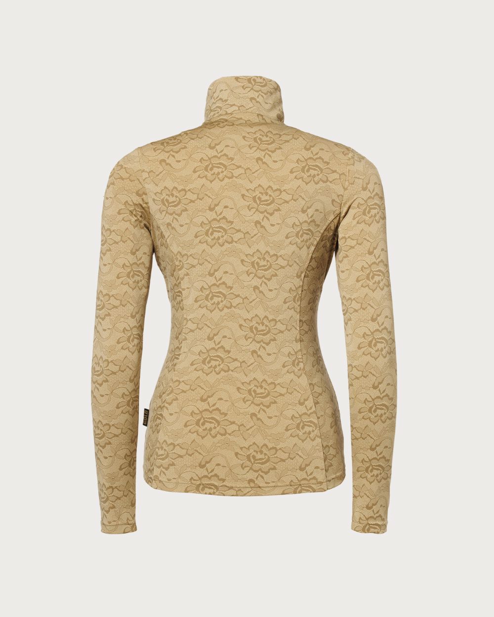 Womens Goldbergh Fascino Ski Pully - Lace Caramello Thermals Goldbergh 