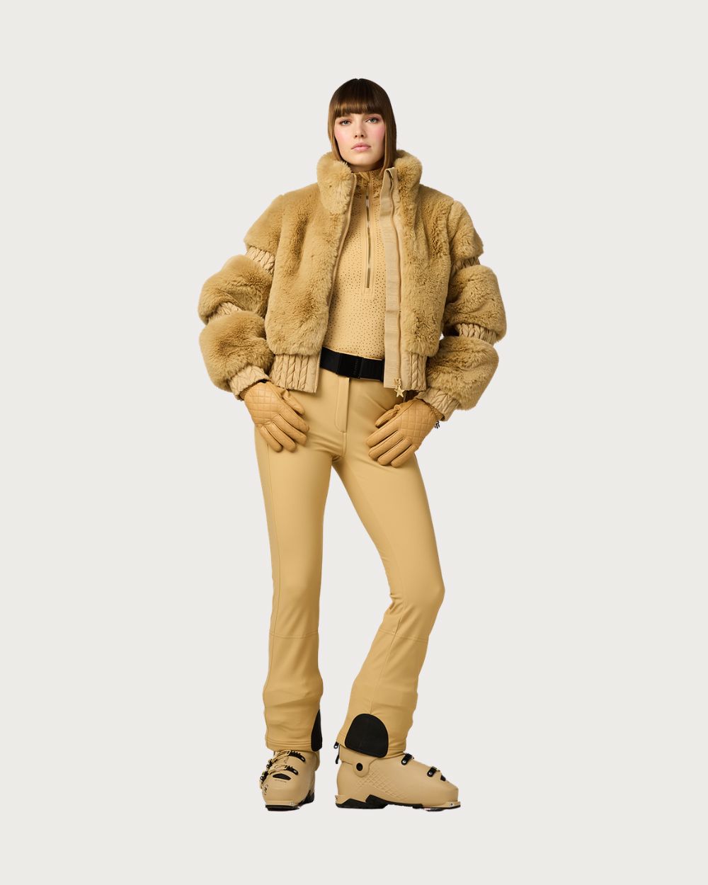Womens Goldbergh Furry Jacket - Lark Jackets Goldbergh 