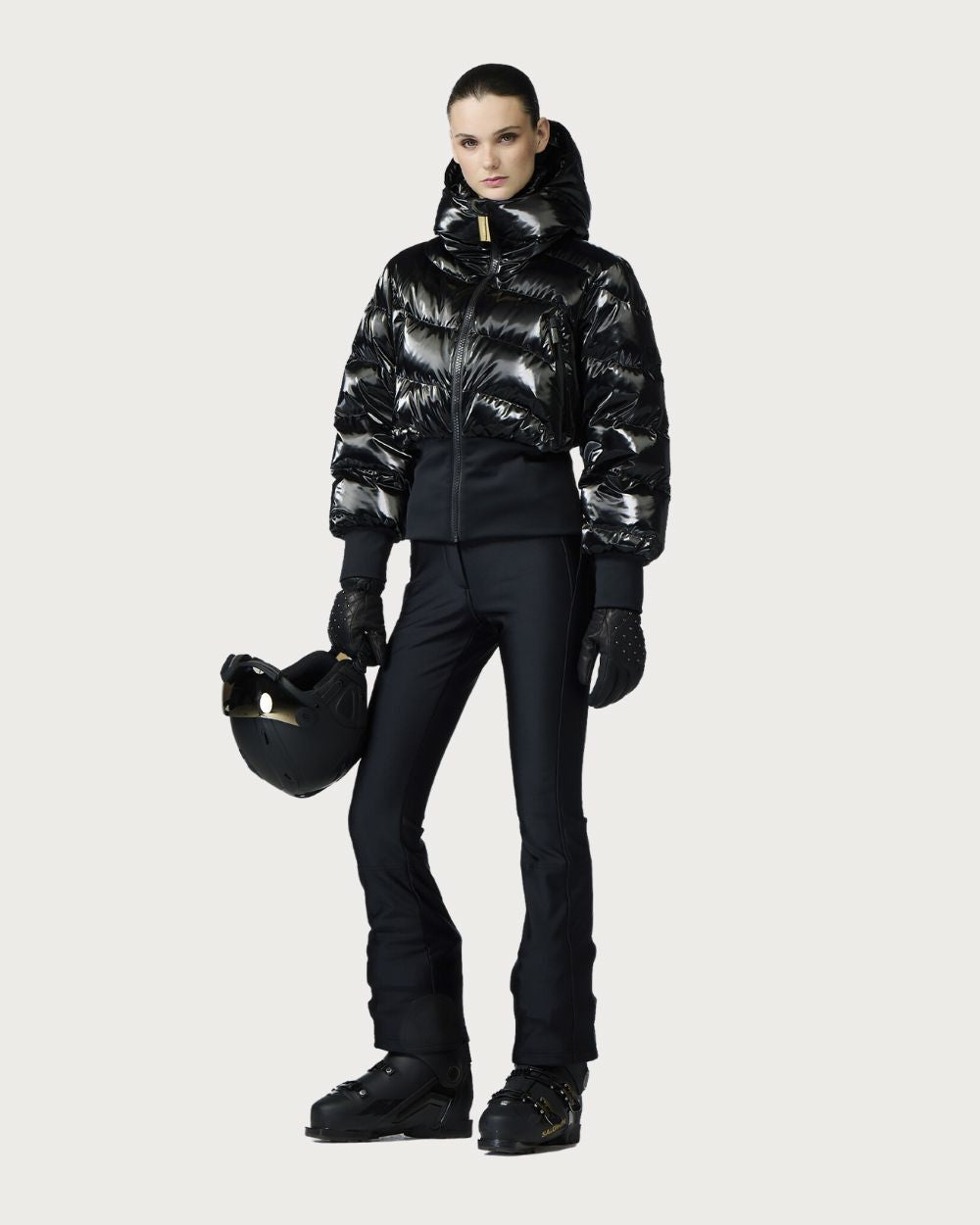 Womens Goldbergh Fusilli Ski Jacket - Black Jackets Goldbergh 