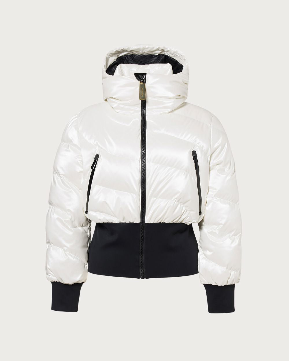 Womens Goldbergh Fusilli Ski Jacket - Creme Jackets Goldbergh 36 INTL / 8 AU 