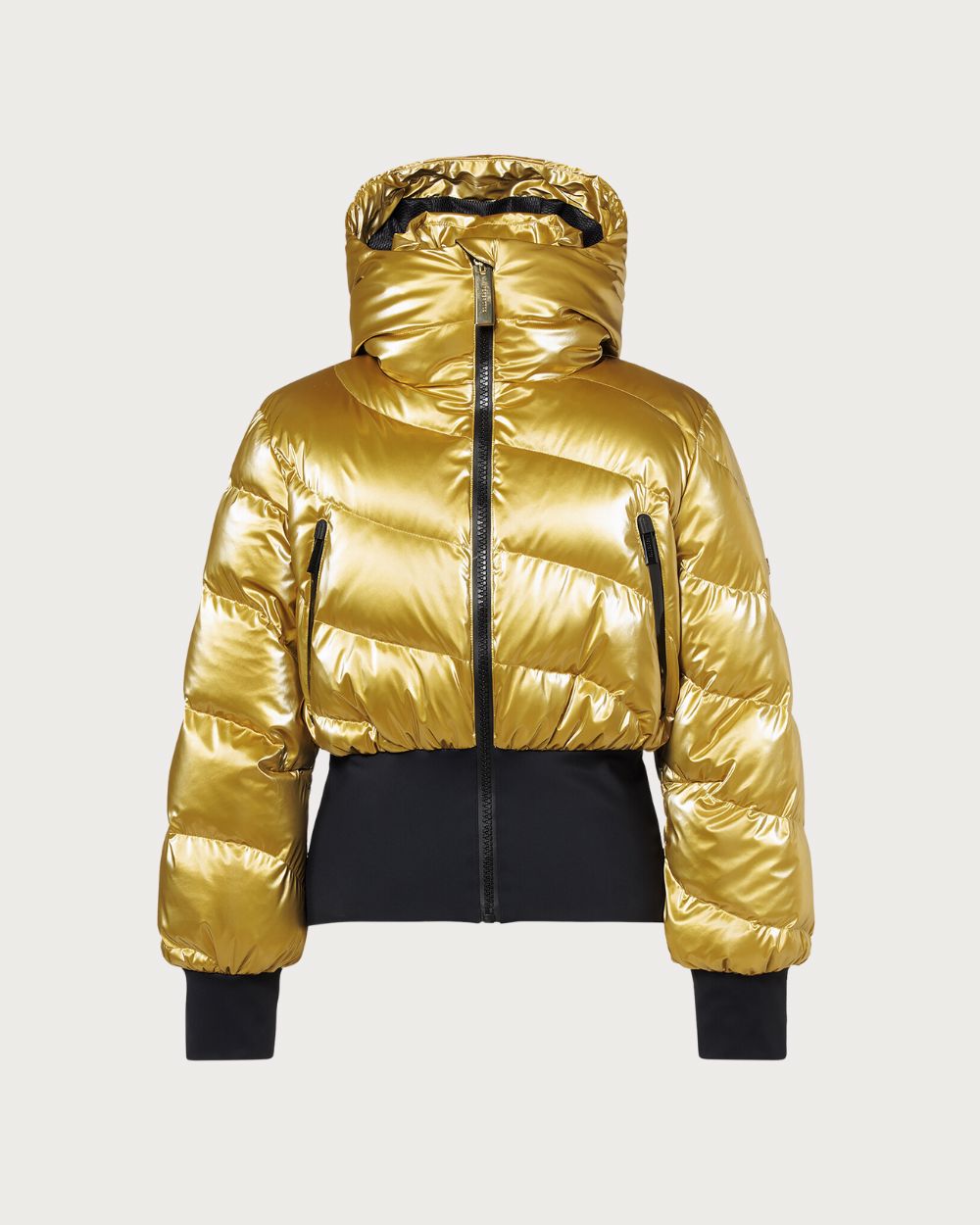 Womens Goldbergh Fusilli Ski Jacket - Rich Gold Jackets Goldbergh 34 INTL / 6 AU 