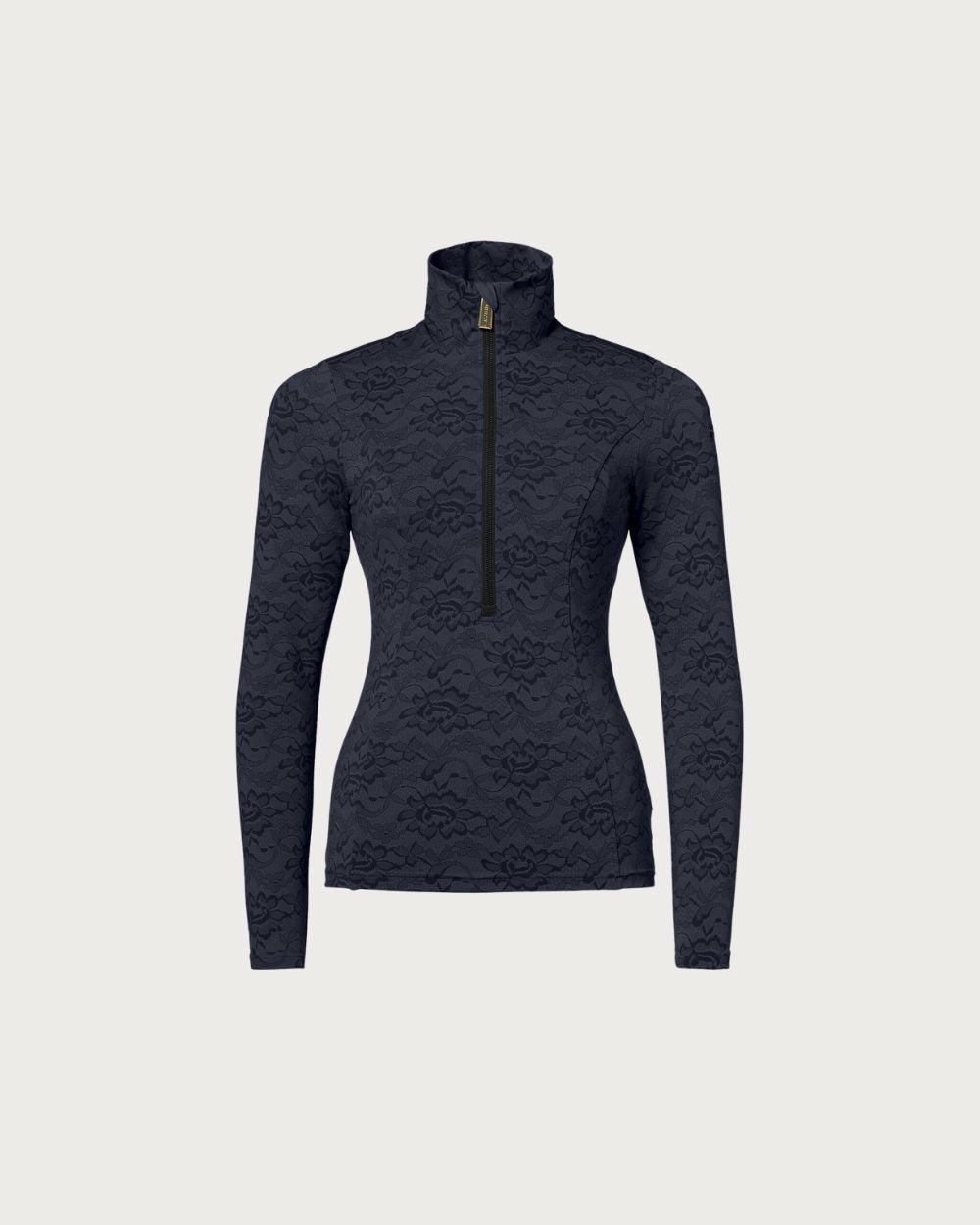 Womens Goldbergh GOLD Fascino Ski Pully - Lace Black Thermals Goldbergh 