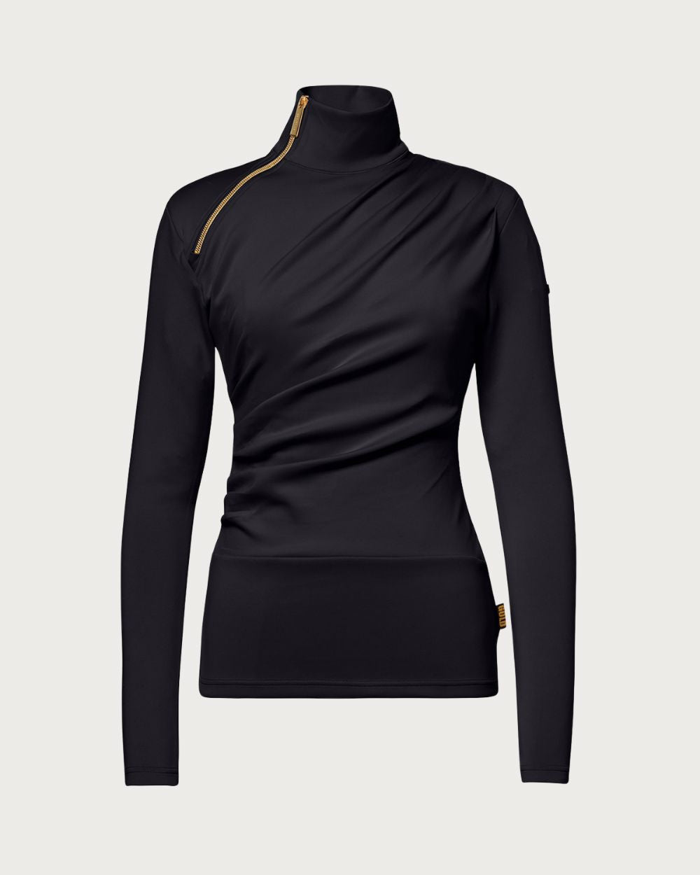 Womens Goldbergh GOLD Minira Ski Pully - Black Thermals Goldbergh XS / AU 6 