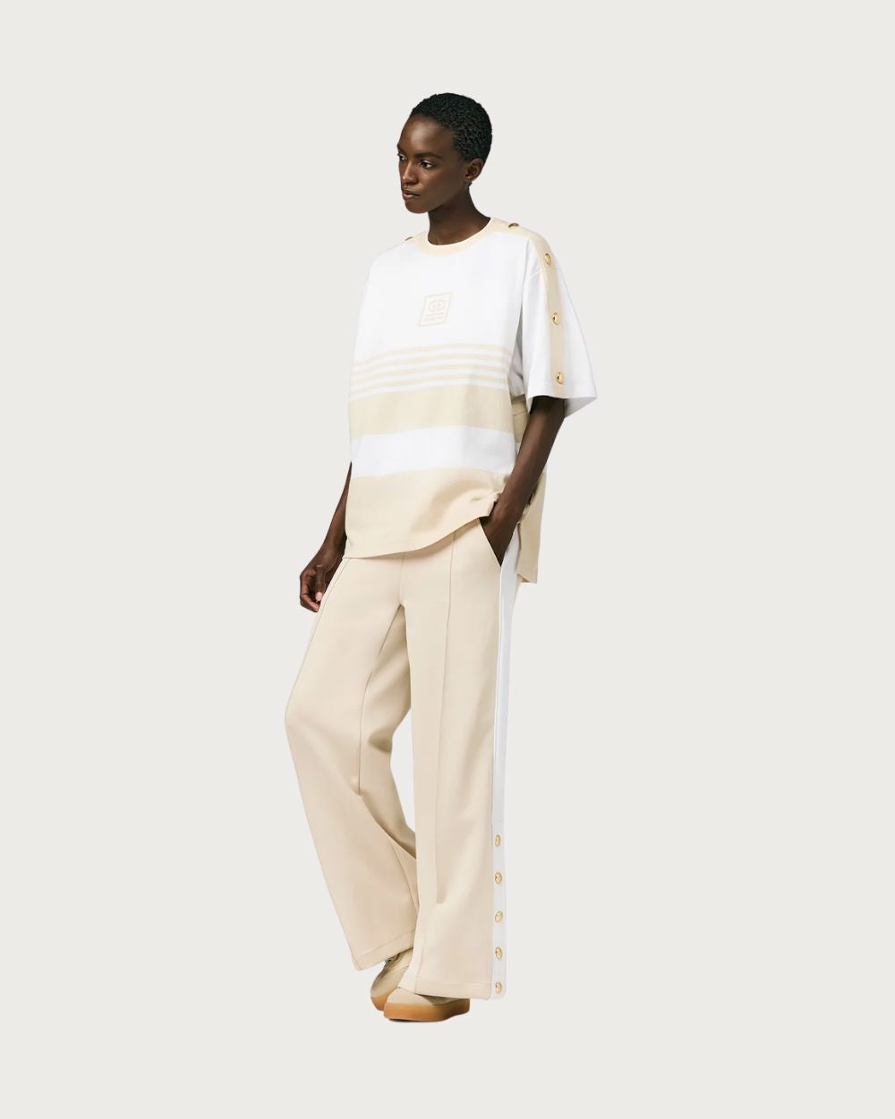 Womens Goldbergh Grimaud Track Pants - Champagne Après | Travel Goldbergh 