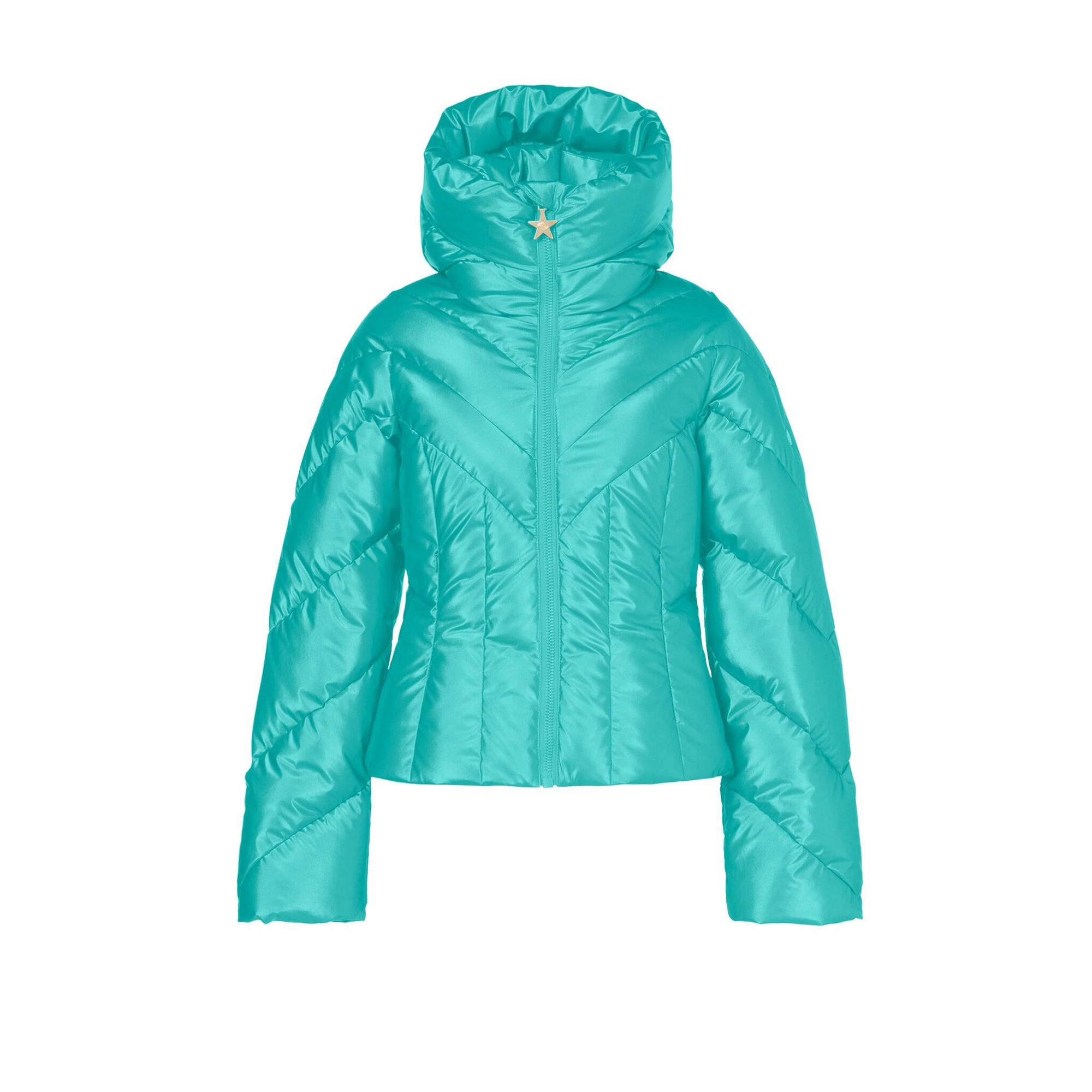 Womens Goldbergh Inez Ski Jacket - Ice Green Jackets Goldbergh 36 INTL / 8 AU 