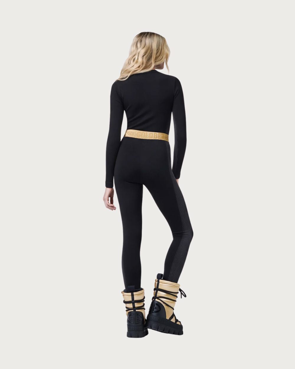 Womens Goldbergh Mika Baselayer Top - Black Thermals Goldbergh 