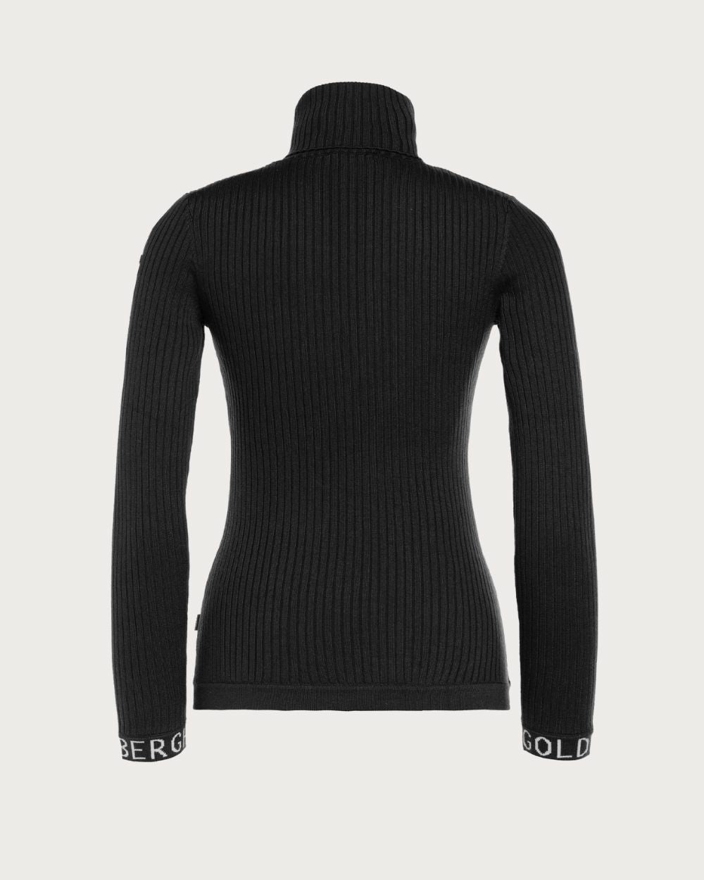 Womens Goldbergh Mira Long Sleeve Knit Sweater - Black Knitwear Goldbergh XS 